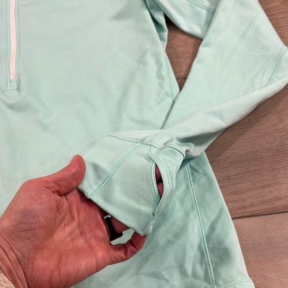 Under Armour Women’s Mint Green Half-Zip Pullover - Picture 3 of 11